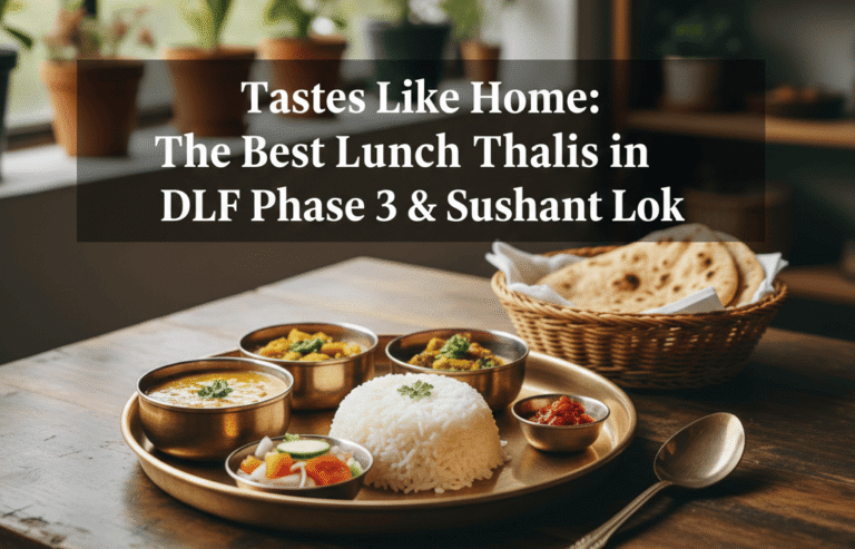 Tastes Like Home: The Best Lunch Thalis in DLF Phase 3 & Sushant Lok