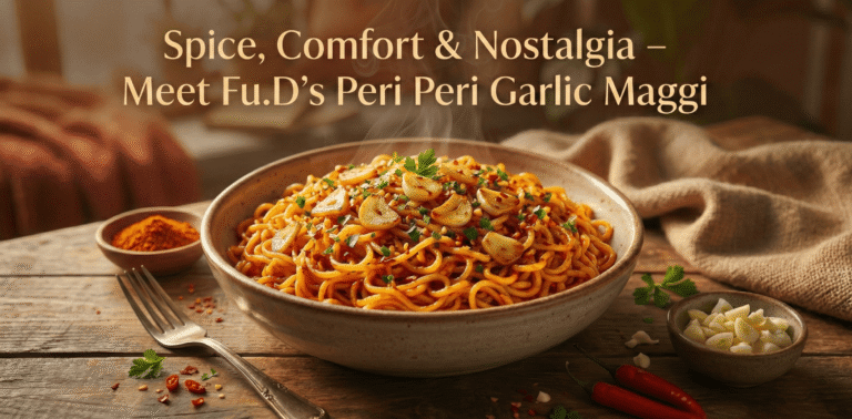 Spice, Comfort & Nostalgia – Meet Fu.D’s Peri Peri Garlic Maggi