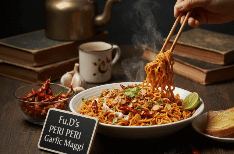 Spice, Comfort & Nostalgia – Meet Fu.D’s Peri Peri Garlic Maggi