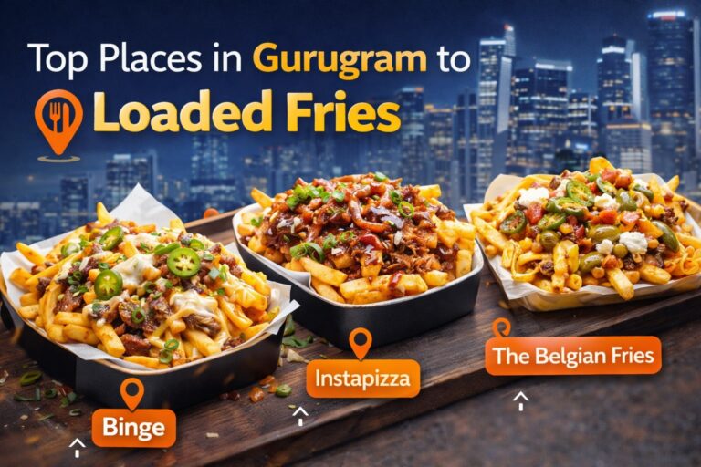 Top Place in Gurugram to Eat Loaded Fries: A Must-Try at CafeFu.D