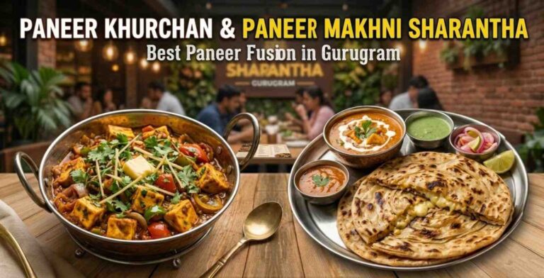 Paneer Khurchan & Paneer Makhni Sharantha – Best Paneer Fusion in Gurugram