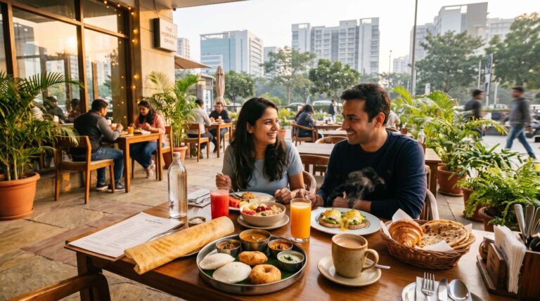 Early Morning Breakfast Places in Gurgaon