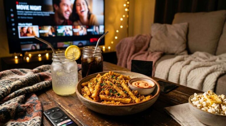 Movie Night Snacks at Fu.D Maggi Fries and Drinks You’ll Love