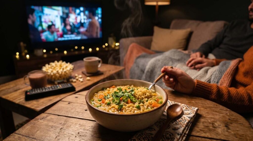 Maggi for Movie Night