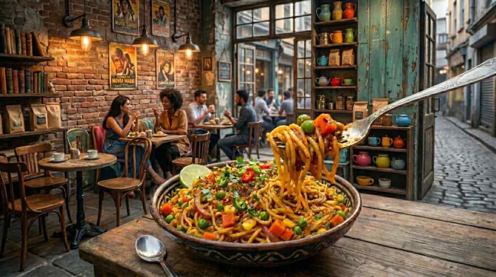 Spicy Masala Vegetable Maggi