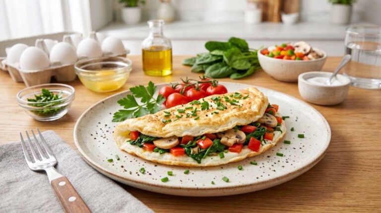 Egg White Omelette