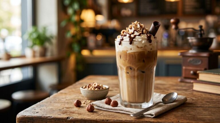 Hazelnut Cold Coffee