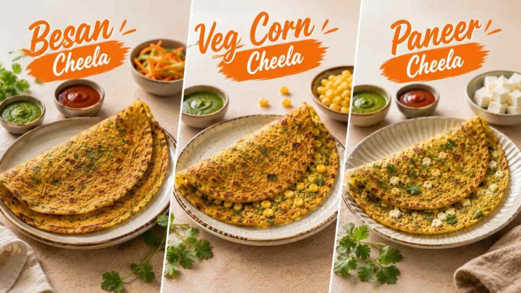 Cheelas: the healthy Indian breakfast option that actually satisfies
