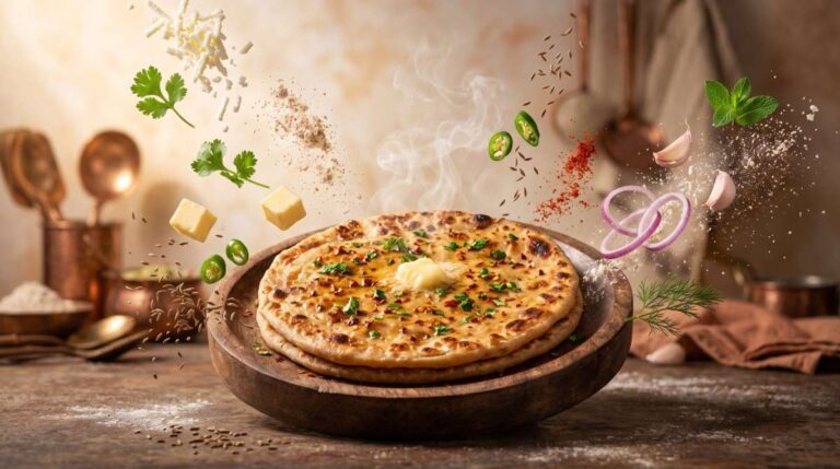 Paneer Paratha Recipe