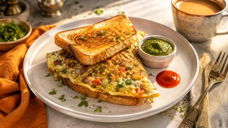 Thelewala Bread Omelette Fu.D Street-Style Egg Sandwich