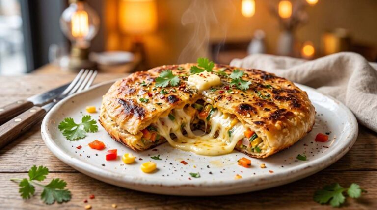 Veg Cheesy Sharantha