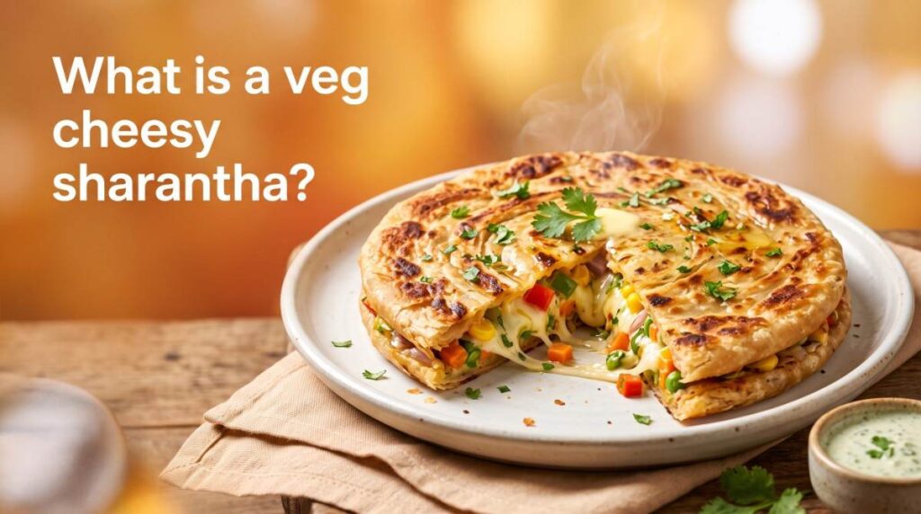 veg cheesy sharantha