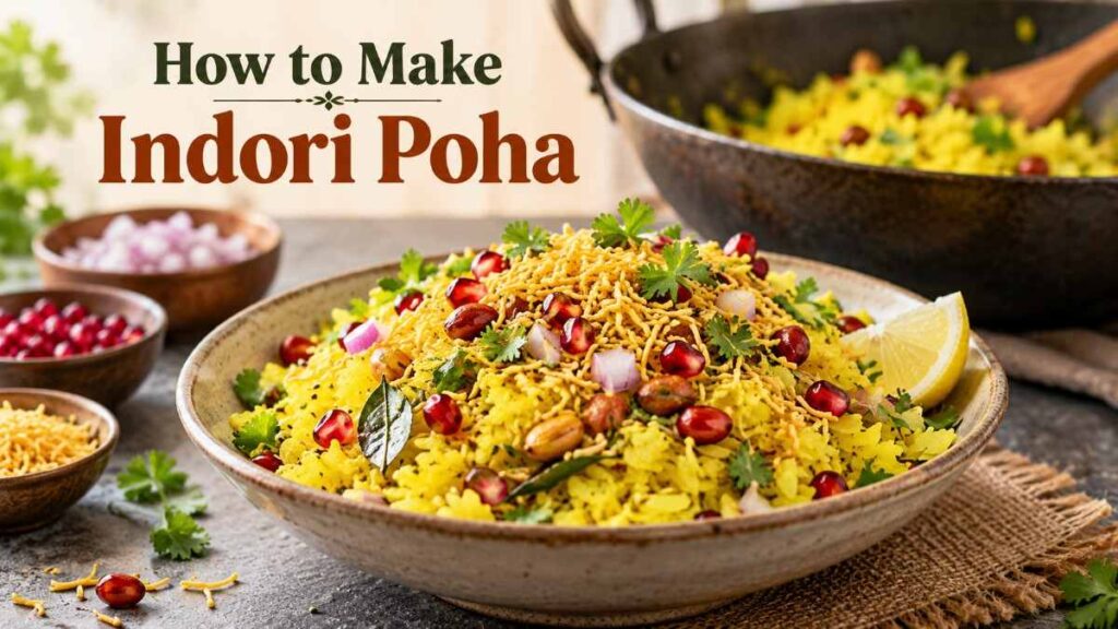 how to make indori poha