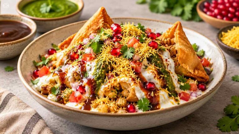 Samosa Chaat Recipe: How to Make Crispy & Tangy Street-Style Chaat