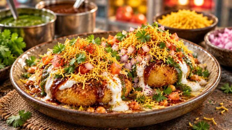 tikki chaat recipe